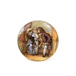 Prattware Pot Lid Uncle Toby #1692413