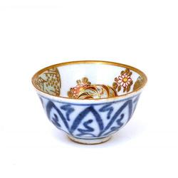 Old Japanese Imari Kutani Sake Cup  #1692424