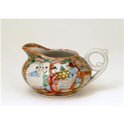 Old Chinese Export Rose Medallion Creamer Mk #1692429