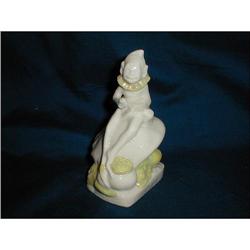 BELLEEK LEPRECHAUN FIGURINE - SIGNED #1692455