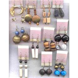 Earrings Pierced 11 Pair Mixed Styles Surg #1692496