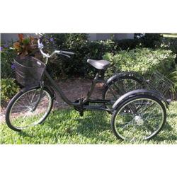 New Adult Tricycle Trike Bike 3 Wheel BLACK!! #1692679