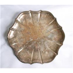 Antique Eales Silverplate Serving Tray Platter #1692690