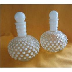 Fenton Hobnail #389 Opalescent Perfume Bottles #1692708