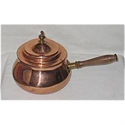 Copper Pot with Lid-Italy #1692717