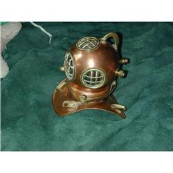Terrific Deep Sea Diver's Helmet Copper and #1692843
