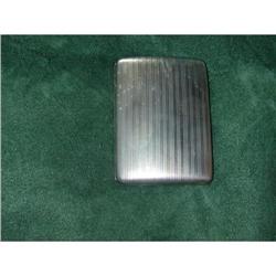 Antique Silver Cigar Case Russian? #1692845