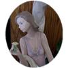 Image 1 : Lladro Retired Gloss FinishWind of Peace #6251 #1708918