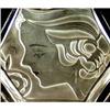 Image 1 : CZECH ART DECO CAMEO GLASS FIGURAL ATOMIZER #1709001