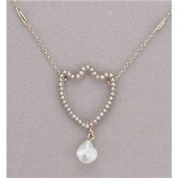 Seed Pearl Lavaliere #1709039