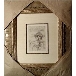 Bonnard ORIGINAL 1930 Authentic Framed #1709356