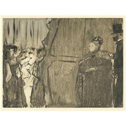 Degas 1st Edition soft-ground Etching #1709358