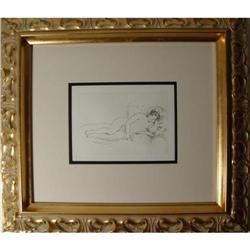 Pierre-Auguste Renoir Etching, Framed Fine #1709368