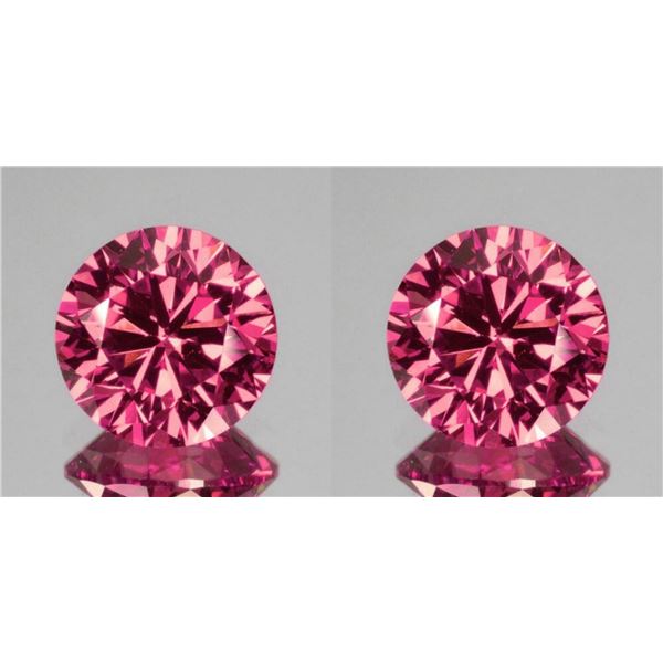 Natural Padparadsch Sapphire Pair {Flawless-VVS}