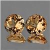 Image 1 : Natural  Champagne Imperial Topaz Pair 9.00 MM - FL