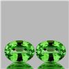 Image 1 : Natural Vivid Green Tsavorite Garnet Pair{VVS}