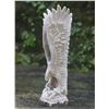 Image 1 : Hand Carved Antler Landing Eagle