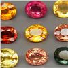 Image 2 : Natural  Fancy Color Sapphire  9Pcs/3.93Ct.