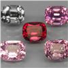 Image 2 : Natural Fancy Color Burma Spinel 5Pcs Untreated