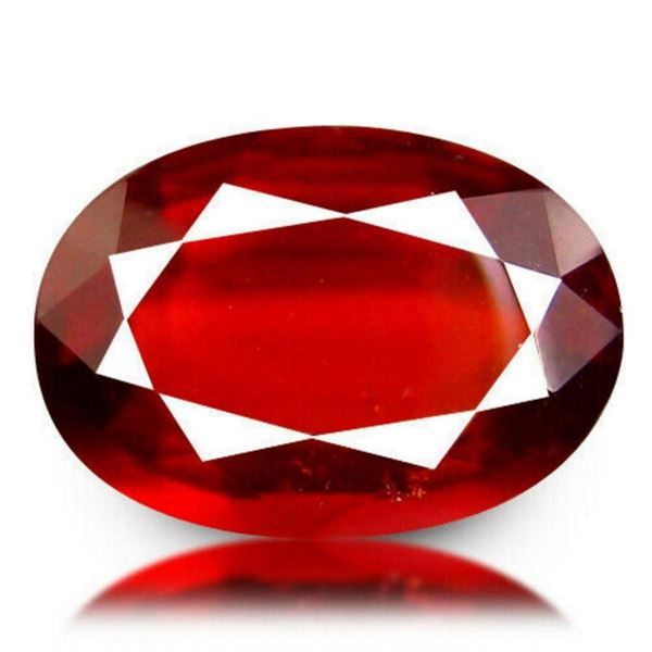 Natural UNHEATED AAA HESSONITE GARNET  7.03 Cts