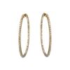Image 1 : Natural 6.12 CTW Diamond Earrings 14K Yellow Gold - REF-576K9R