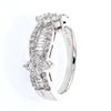 Image 1 : Natural 1.07 CTW Diamond Ring 14K White Gold - REF-144T2X