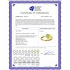 Image 2 : Genuine 0.46 ctw Peridot & Diamond Ring 14KT Rose Gold - REF-30F6Z