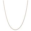Image 1 : 14k Gold 1.15 mm Machine-made Rope Chain Necklace - 16 in.