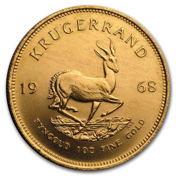 1968 South Africa 1 oz Gold Krugerrand