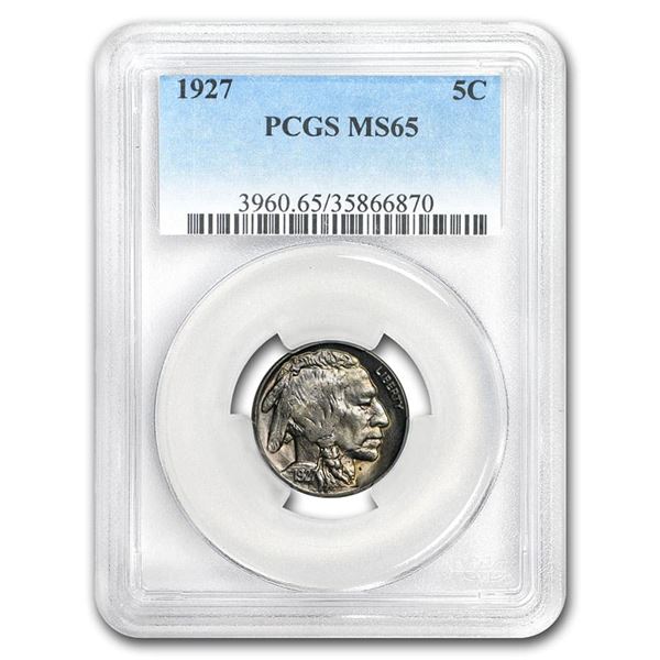 1927 Buffalo Nickel MS-65 PCGS
