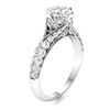 Image 2 : Natural 2.08 CTW Diamond Solitaire Ring 14K White Gold