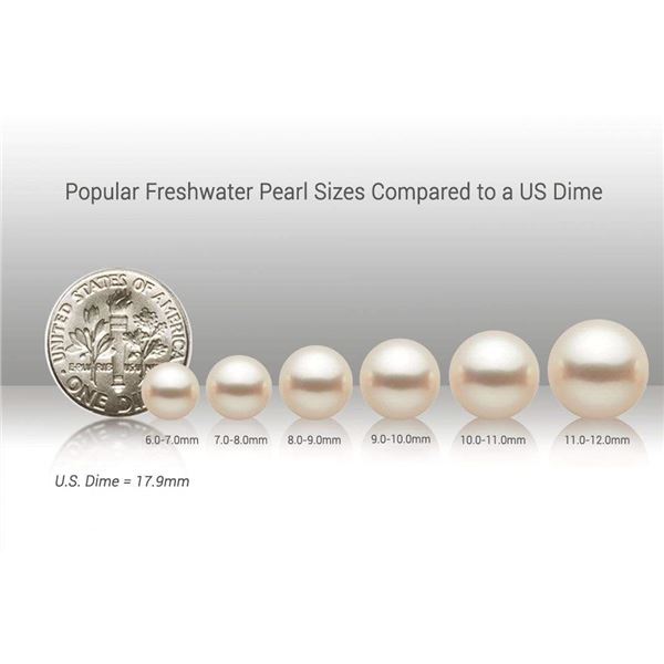 Elite Collection Freshwater Pearl Cufflinks, 9.5-10.0mm