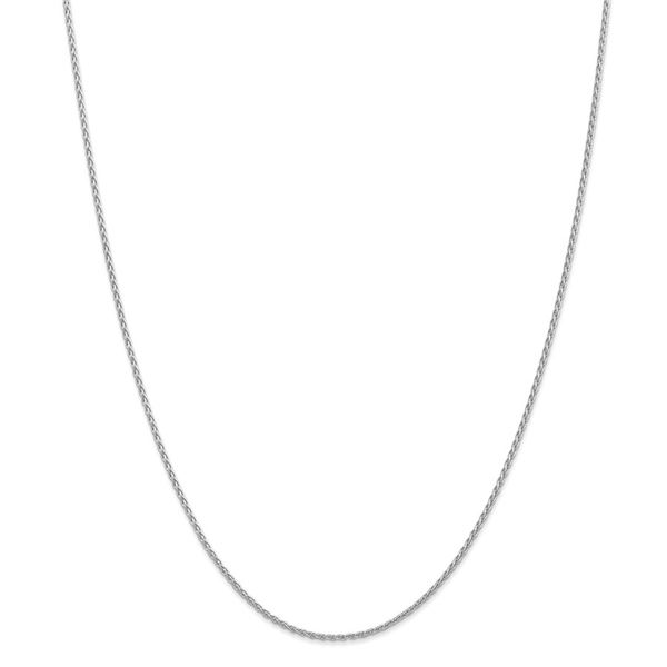 14k White Gold 1.5 mm Parisian Wheat Chain - 22 in.