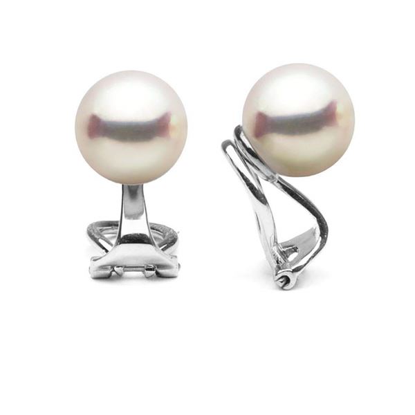 Japanese Akoya Pearl Clip-On Earrings