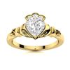 Image 1 : Natural 1.59 CTW Diamond Solitaire Ring 14K Yellow Gold