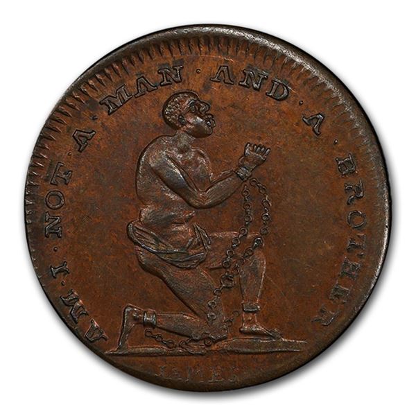 (ND) Middlesex Farthing Conder Token MS-63 PCGS (BN)