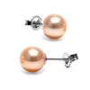 Image 1 : Pink Freshwater Pearl Earrings, 7.5-8.0mm