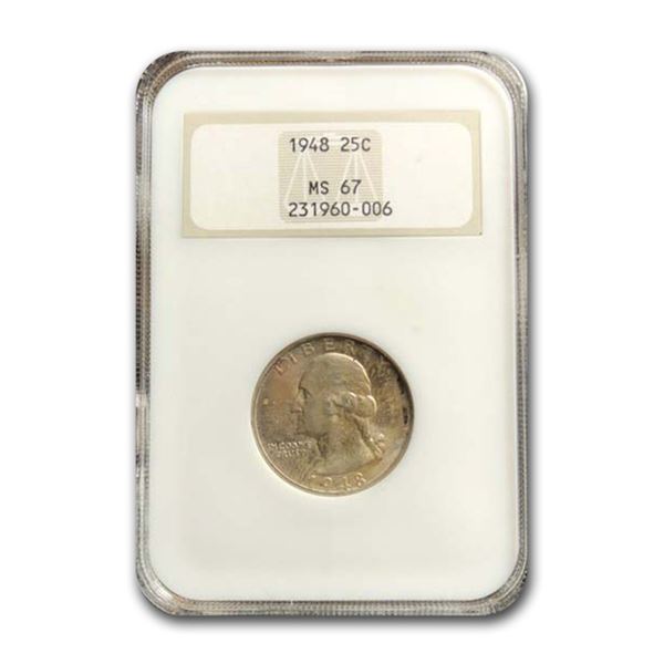 1948 Washington Quarter MS-67 NGC