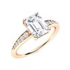 Image 2 : Natural 1.89 CTW Diamond Solitaire Ring 14K Rose Gold