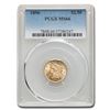 1896 $2.50 Liberty Gold Quarter Eagle MS-66 PCGS