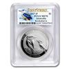 Image 1 : 2017 Australia 1 oz Silver Kookaburra MS-70 PCGS (FS, Kook Label)