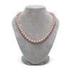 Image 2 : Pink Freshwater Pearl Necklace, 8.5-9.0mm