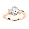 Image 1 : Natural 1.26 CTW Topaz Solitaire Ring 18K Rose Gold