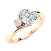 Image 2 : Natural 1.26 CTW Topaz Solitaire Ring 18K Rose Gold