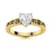 Image 1 : Natural 0.90 CTW Topaz Solitaire Ring 18K Yellow Gold