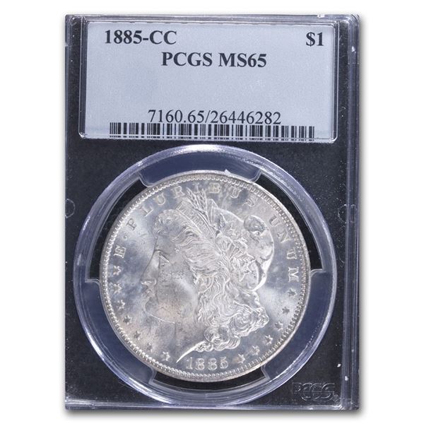 1885-CC Morgan Dollar MS-65 PCGS