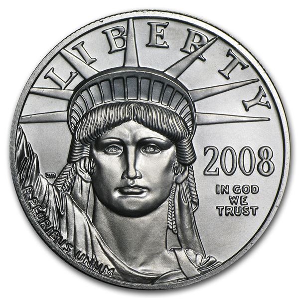 2008 1 oz Platinum American Eagle BU