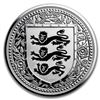 Image 1 : 2018 Gibraltar 1 oz Silver Royal Arms of England Proof (Black)
