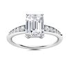Image 1 : Natural 0.64 CTW Diamond Solitaire Ring 14K White Gold
