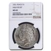 Image 1 : 1921 Peace Dollar MS-65 NGC